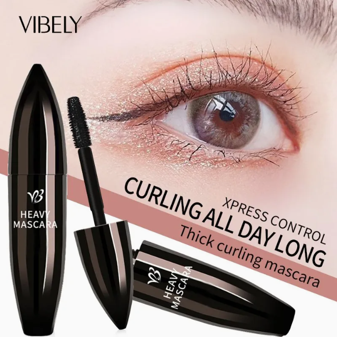Wholesale 4D Fiber Lash Thick Curl Eyelash Mascara Waterproof Volume Vegan Mascara