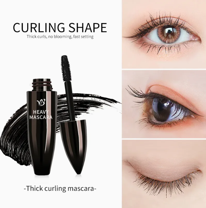 Wholesale 4D Fiber Lash Thick Curl Eyelash Mascara Waterproof Volume Vegan Mascara
