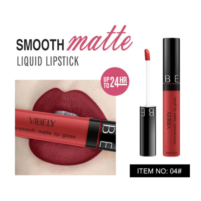Rouge à Lèvres Mat Liquide Étanche Longue Durée Cosmétiques Gloss à Lèvres 29 Couleurs