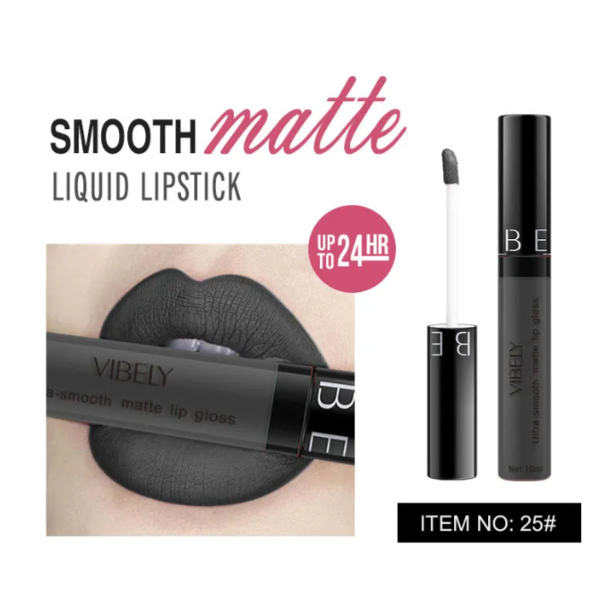 Rouge à Lèvres Mat Liquide Étanche Longue Durée Cosmétiques Gloss à Lèvres 29 Couleurs