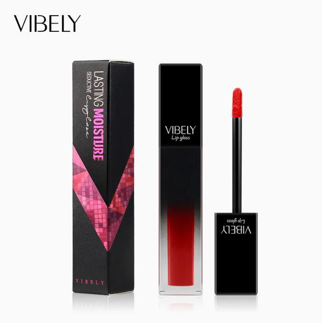 Vibely Waterproof Lasting 30 Color High Pigment Matte Velvet Lipgloss Liquid Lipstick