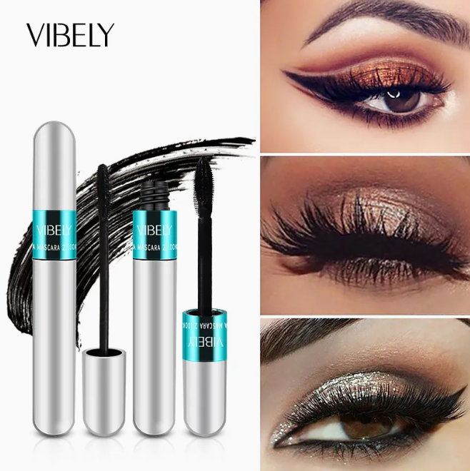 Private Label Mascara Waterproof Makeup Lasting Eye Makeup Fiber for Mascara